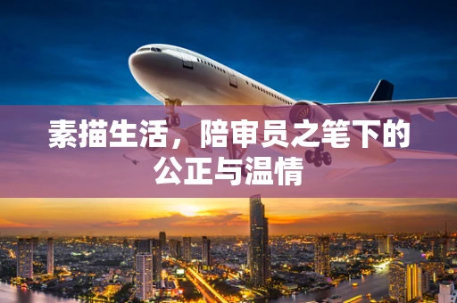 素描生活，陪审员之笔下的公正与温情