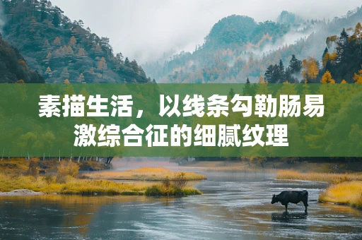 素描生活，以线条勾勒肠易激综合征的细腻纹理