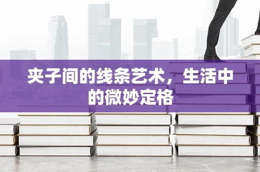 夹子间的线条艺术，生活中的微妙定格