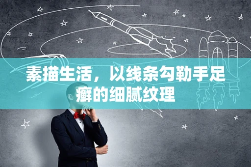 素描生活，以线条勾勒手足癣的细腻纹理