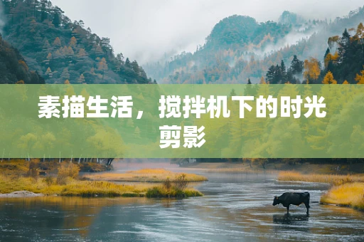 素描生活，搅拌机下的时光剪影