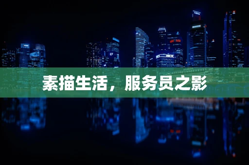 素描生活，服务员之影