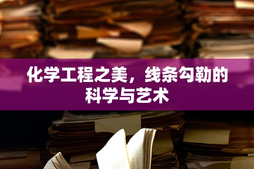 化学工程之美，线条勾勒的科学与艺术
