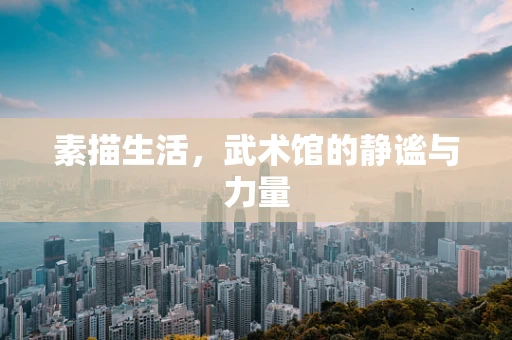 素描生活，武术馆的静谧与力量