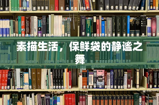 素描生活，保鲜袋的静谧之舞