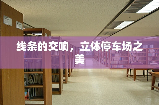 线条的交响，立体停车场之美