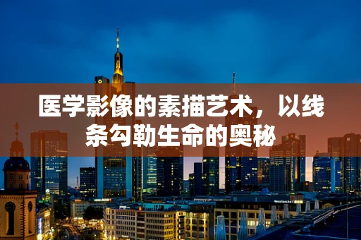 医学影像的素描艺术，以线条勾勒生命的奥秘