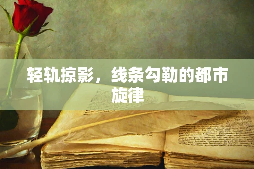 轻轨掠影，线条勾勒的都市旋律