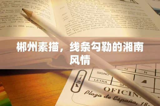 郴州素描，线条勾勒的湘南风情