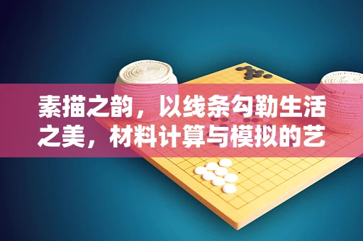 素描之韵，以线条勾勒生活之美，材料计算与模拟的艺术