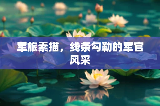 军旅素描，线条勾勒的军官风采
