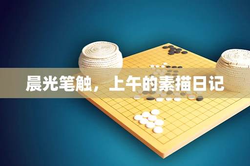 晨光笔触，上午的素描日记