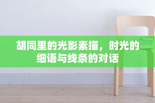 胡同里的光影素描，时光的细语与线条的对话