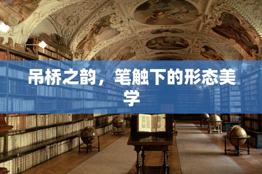 吊桥之韵，笔触下的形态美学