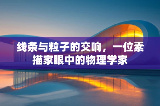 线条与粒子的交响，一位素描家眼中的物理学家