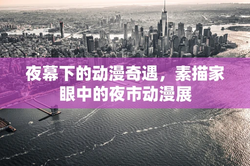 夜幕下的动漫奇遇，素描家眼中的夜市动漫展
