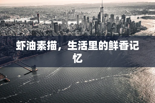 虾油素描，生活里的鲜香记忆