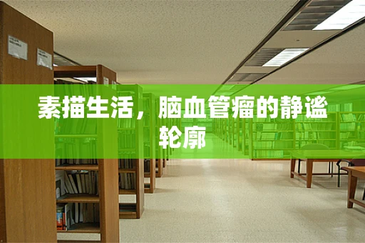 素描生活，脑血管瘤的静谧轮廓