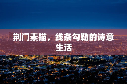 荆门素描，线条勾勒的诗意生活