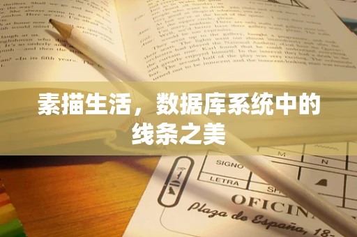 素描生活，数据库系统中的线条之美