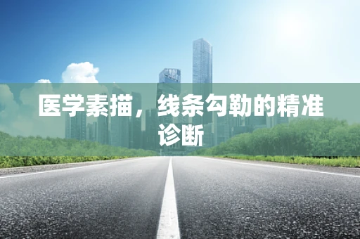 医学素描，线条勾勒的精准诊断