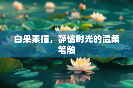 白果素描，静谧时光的温柔笔触