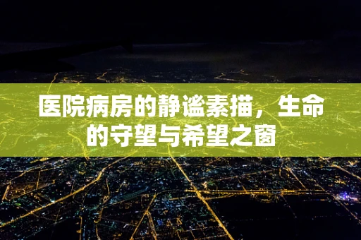 医院病房的静谧素描，生命的守望与希望之窗