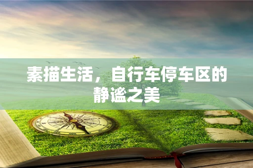 素描生活，自行车停车区的静谧之美