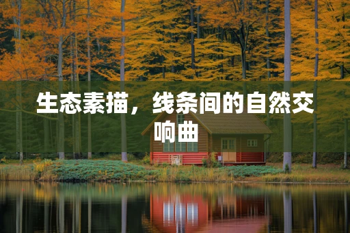 生态素描，线条间的自然交响曲