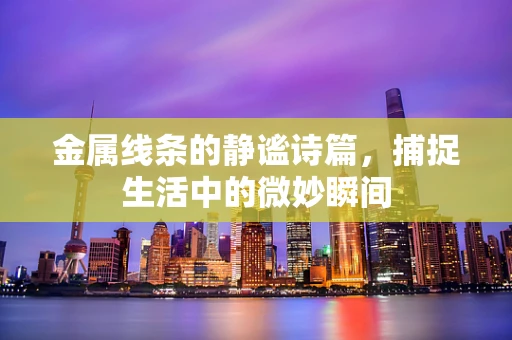 金属线条的静谧诗篇，捕捉生活中的微妙瞬间