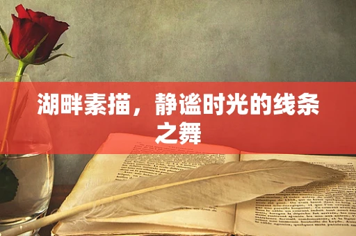 湖畔素描，静谧时光的线条之舞