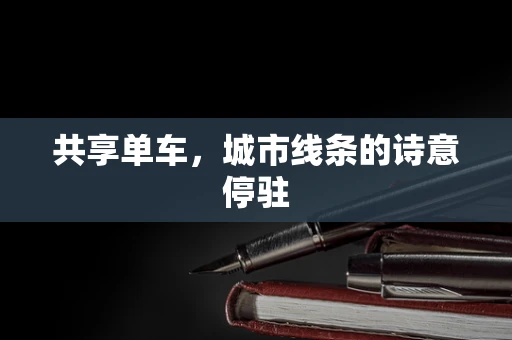共享单车，城市线条的诗意停驻