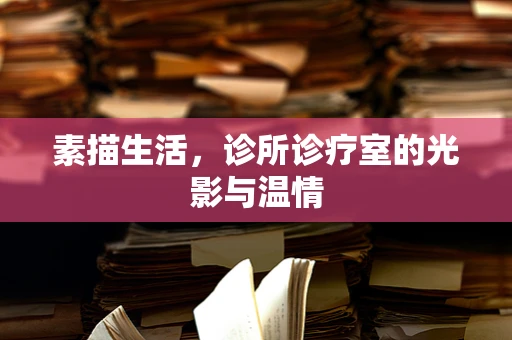 素描生活，诊所诊疗室的光影与温情