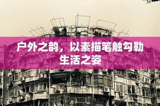 户外之韵，以素描笔触勾勒生活之姿