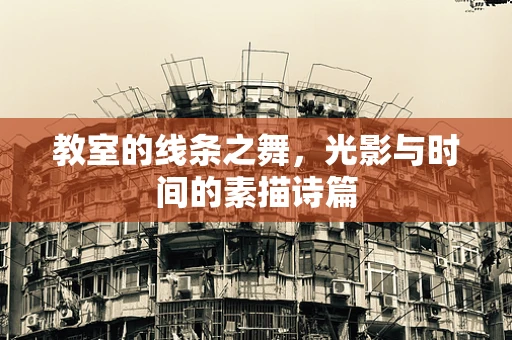 教室的线条之舞，光影与时间的素描诗篇