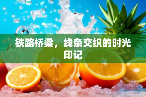 铁路桥梁，线条交织的时光印记