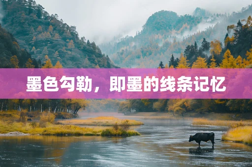 墨色勾勒，即墨的线条记忆