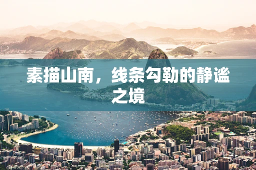 素描山南，线条勾勒的静谧之境