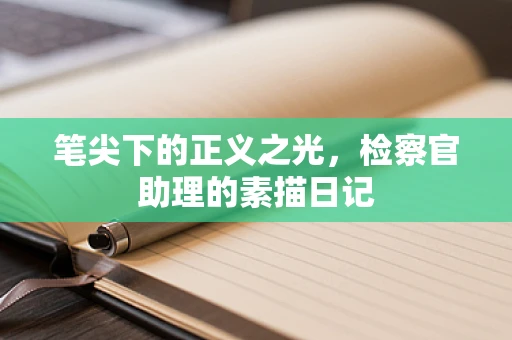 笔尖下的正义之光，检察官助理的素描日记