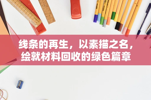 线条的再生，以素描之名，绘就材料回收的绿色篇章