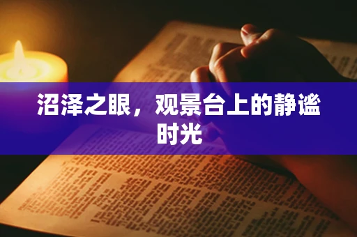 沼泽之眼，观景台上的静谧时光