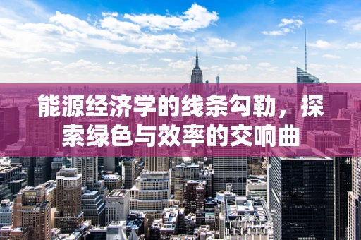 能源经济学的线条勾勒，探索绿色与效率的交响曲