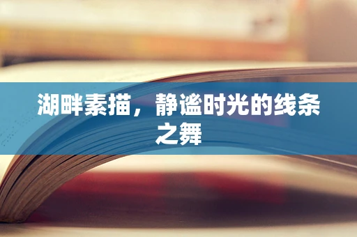 湖畔素描，静谧时光的线条之舞