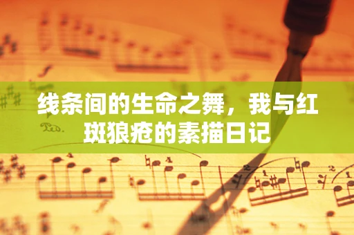 线条间的生命之舞，我与红斑狼疮的素描日记