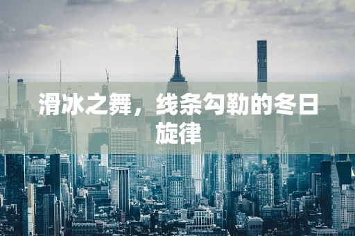 滑冰之舞，线条勾勒的冬日旋律