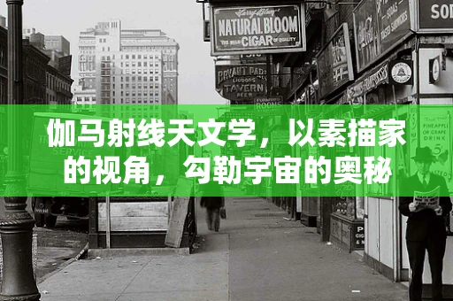 伽马射线天文学，以素描家的视角，勾勒宇宙的奥秘