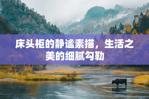 床头柜的静谧素描，生活之美的细腻勾勒