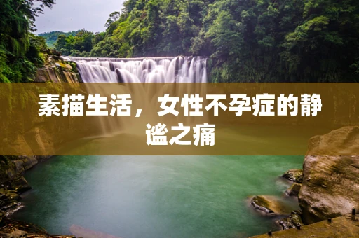 素描生活，女性不孕症的静谧之痛