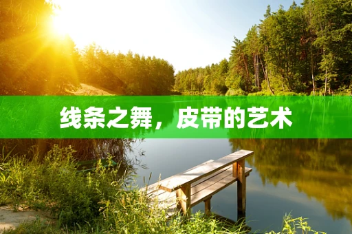 线条之舞，皮带的艺术