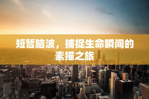 短暂脑波，捕捉生命瞬间的素描之旅